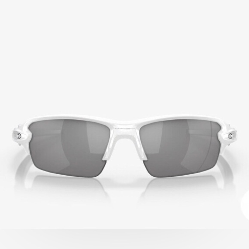 $169 Oakley Flak White Frame Performance Sunglass… - image 6